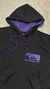 Moletom Quiksilver Preto C/ Roxo - Jn imports 014